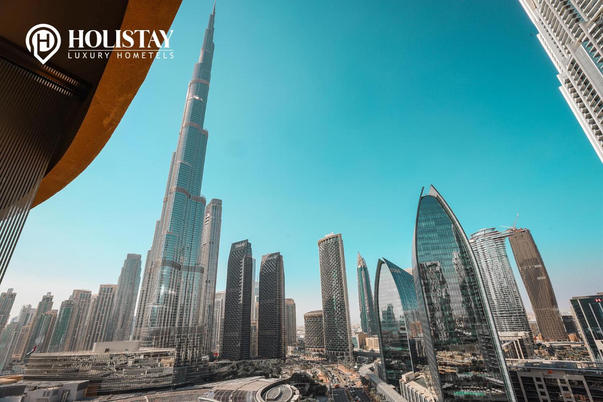 Holistay Luxury Homes - Burj Khalifa View - Direct Access Dubai Mall Esterno foto
