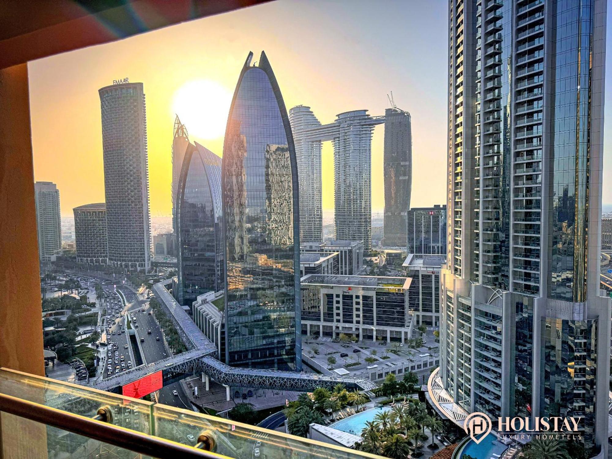 Holistay Luxury Homes - Burj Khalifa View - Direct Access Dubai Mall Esterno foto