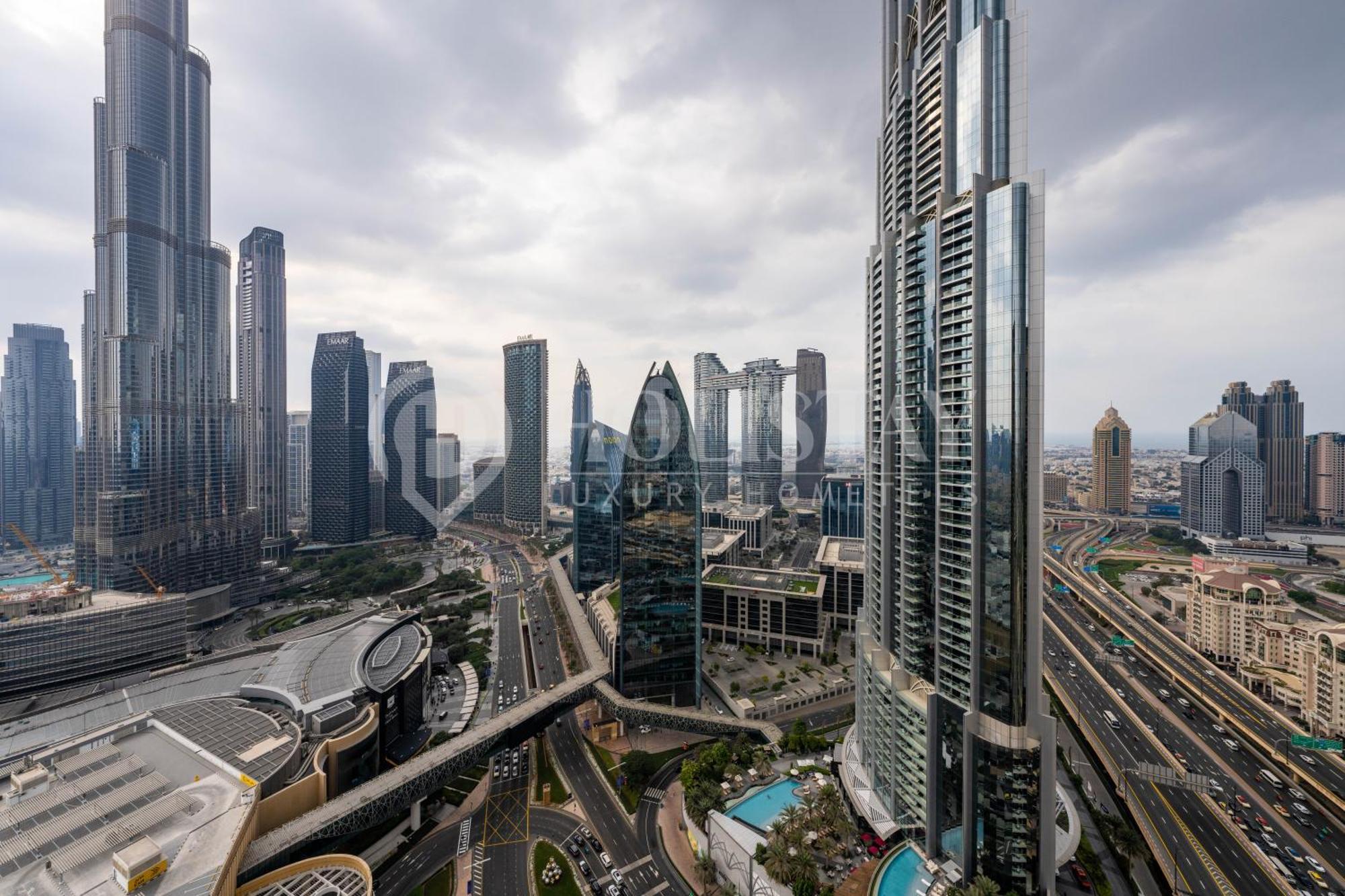 Holistay Luxury Homes - Burj Khalifa View - Direct Access Dubai Mall Esterno foto